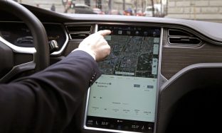 epa05676878 View of the dashboard of a Uber's luxury electric vehicles during its presentation in Madrid, Spain, 15 December 2016. Uber rideshare application will launch its first sustainable vehicles service, called UberONE, in the Spanish capital. The users will able to move on board a Tesla Model S from next 22 December in Madrid, the first city in the world where the service will be available. EPA/DAVID GONZALEZ