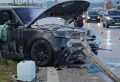 range rover aksident